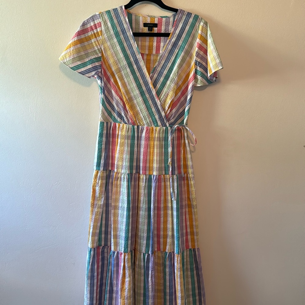 Jcrew colorful dress